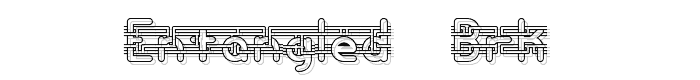Entangled -BRK- font